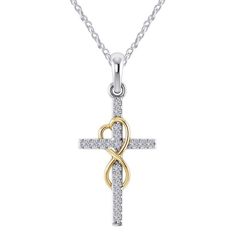 Collier Pendentif Croix