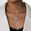 Collier Pendentif Fleur