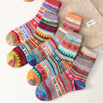 Lot De 5 Paires De Chaussettes Ethniques