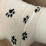 Chaussettes À Imprimé Pattes De Chat