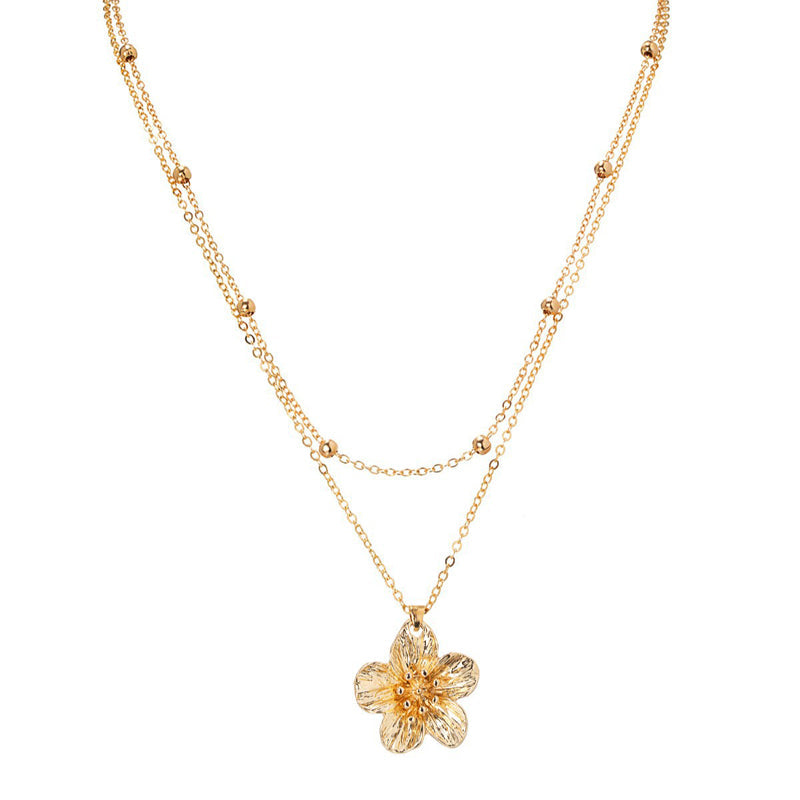 Collier Pendentif Fleur