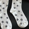 Chaussettes À Imprimé Pattes De Chat