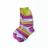 Chaussettes À Rayures Colorées