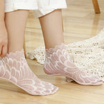 Chaussettes Respirantes En Dentelle