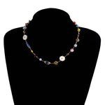 Collier De Perles Colorées Bohème