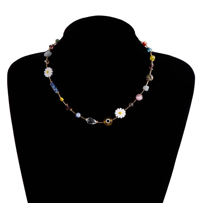 Collier De Perles Colorées Bohème