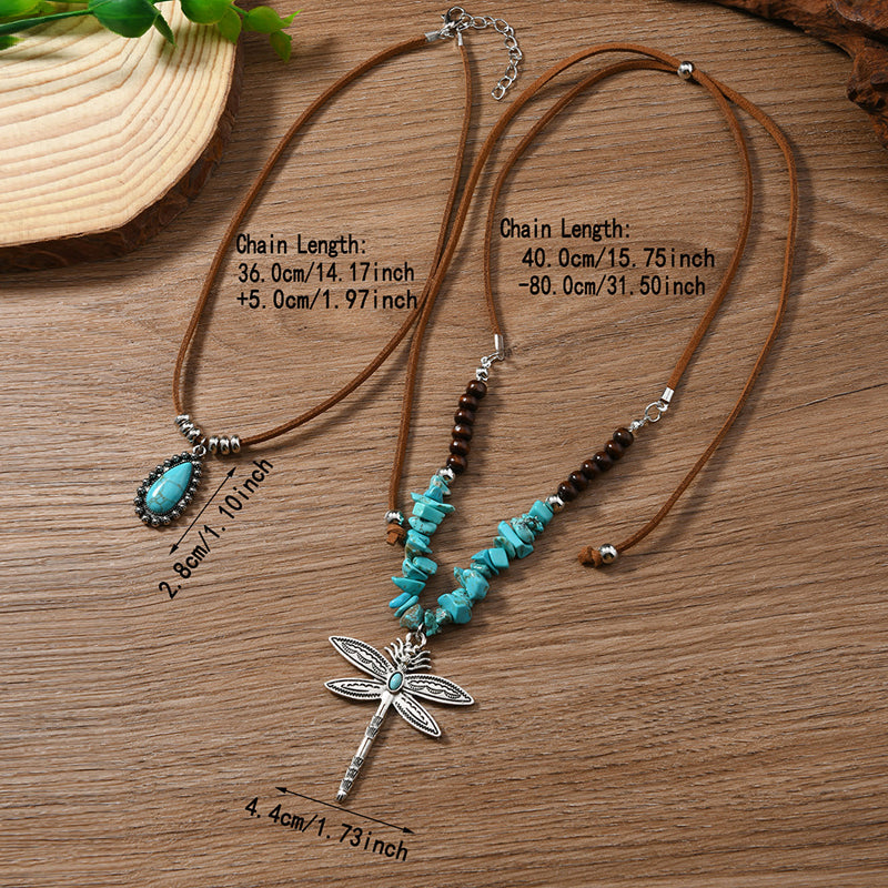 Collier Pendentif Bohème Vintage