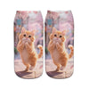Chaussettes Décontractées À Imprimé Animal