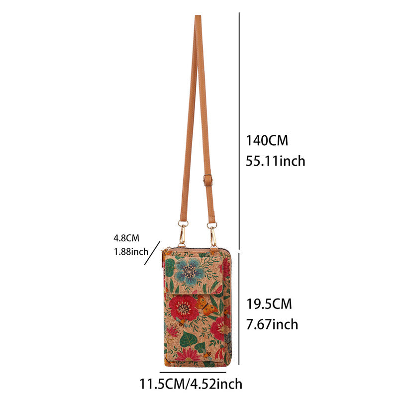 Sac À Imprimé Floral Vintage