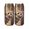 Chaussettes Décontractées À Imprimé Animal