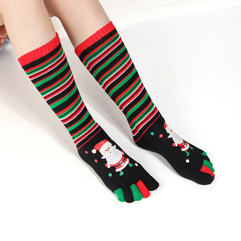 Chaussettes Cinq Orteils De Noël