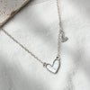 Collier Pendentif Coeur Bohème