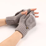 Gants Chauds De Couleur Unie