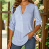 Blouse Rayée Décontractée