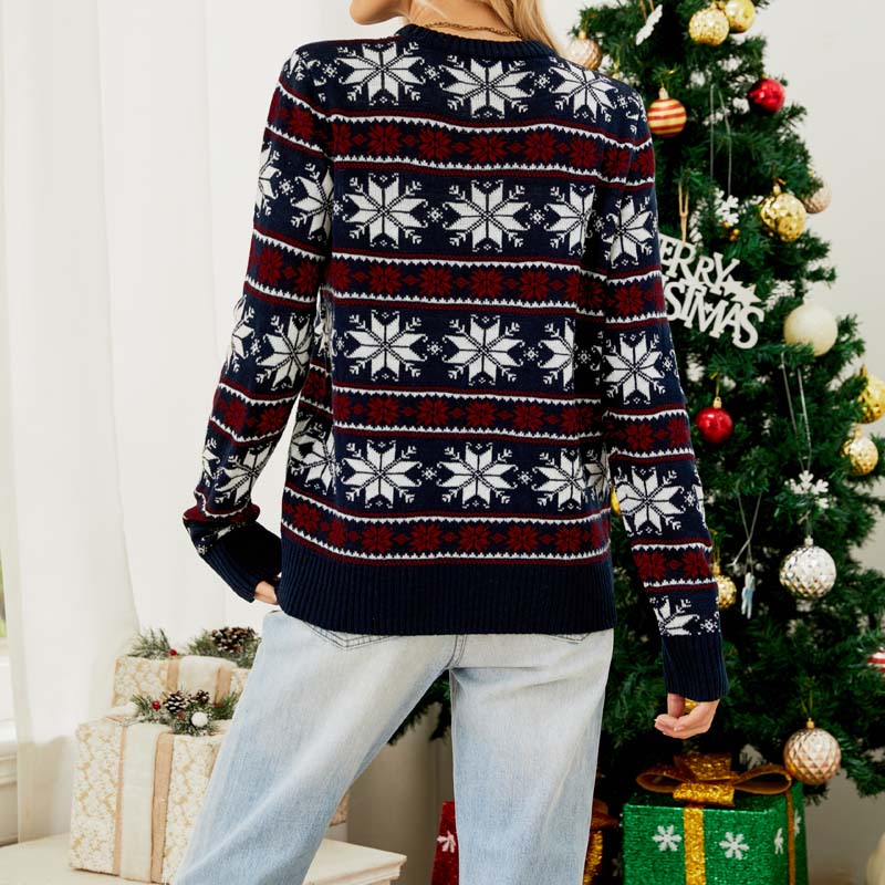 Pull En Tricot De Noël Décontracté