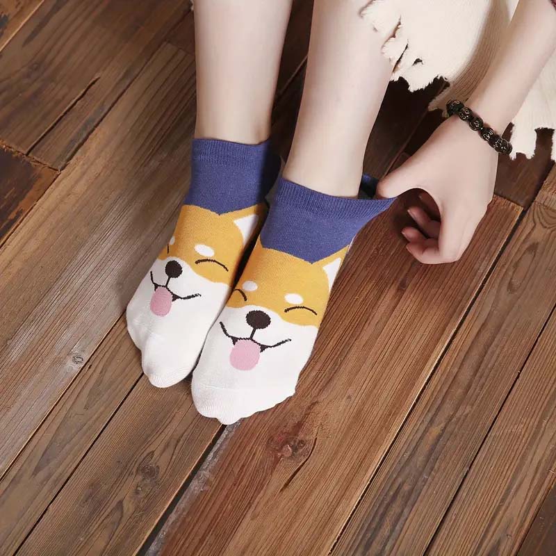 Lot De 5 Paires De Chaussettes De Dessin Animé