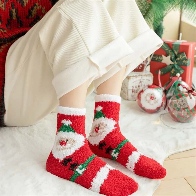 Chaussettes Chaudes De Noël