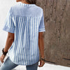 Blouse Rayée Décontractée