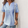 Blouse Rayée Décontractée