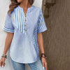 Blouse Rayée Décontractée
