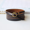 Bracelet En Cuir Vintage