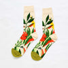 Chaussettes À Fleurs Vintage