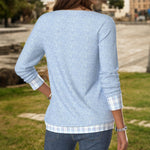 Blouse Décontractée Élégante