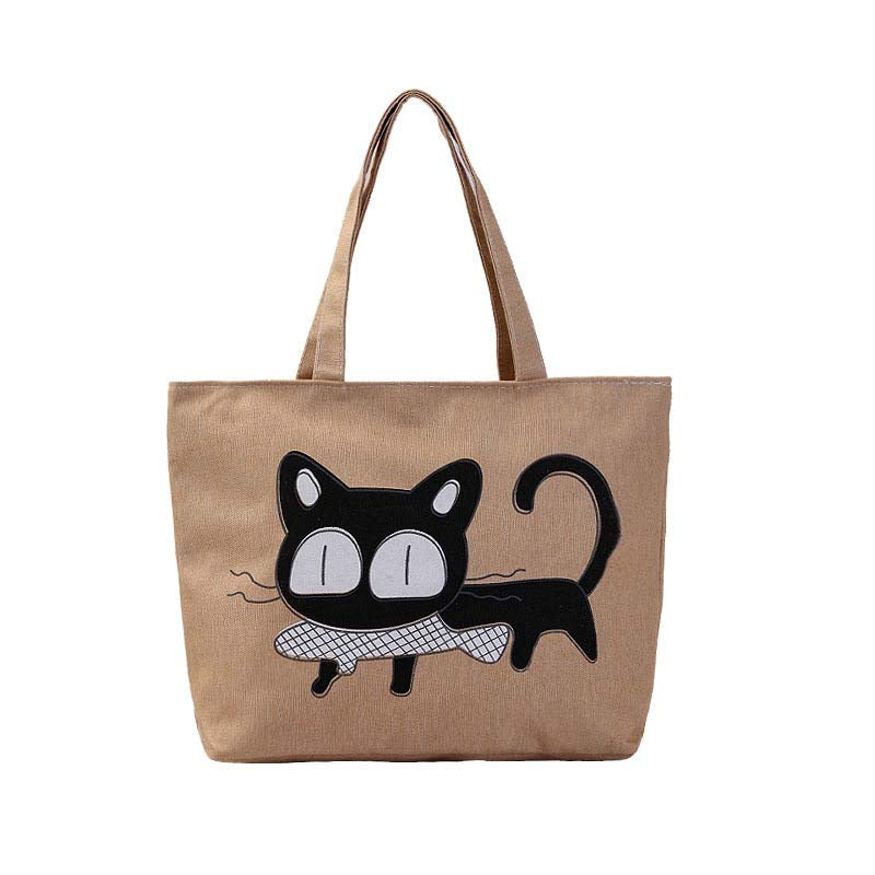 Sac En Toile De Chat De Dessin Animé