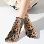 Chaussettes Décontractées À Imprimé Animal