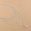Collier Pendentif Goutte D'Eau Vintage