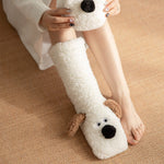 Chaussettes Chaudes Antidérapantes