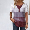 Blouse Dégradée Décontractée