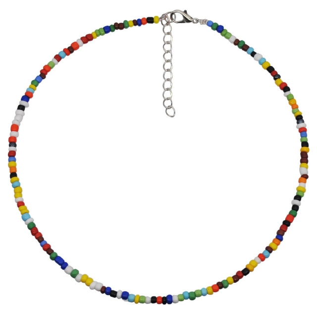 Collier De Perles Colorées Boho