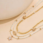 Collier Perlé Bohème Vintage