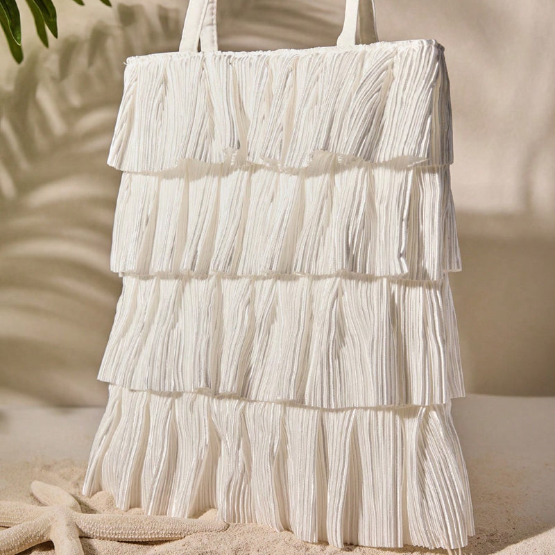 Sac Élégant De Couleur Unie