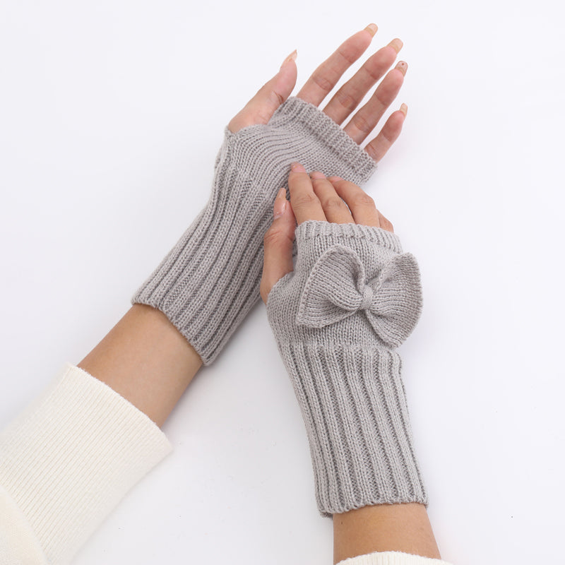 Gants Chauds De Couleur Unie