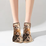 Chaussettes Décontractées À Imprimé Animal