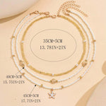 Collier Perlé Bohème Vintage