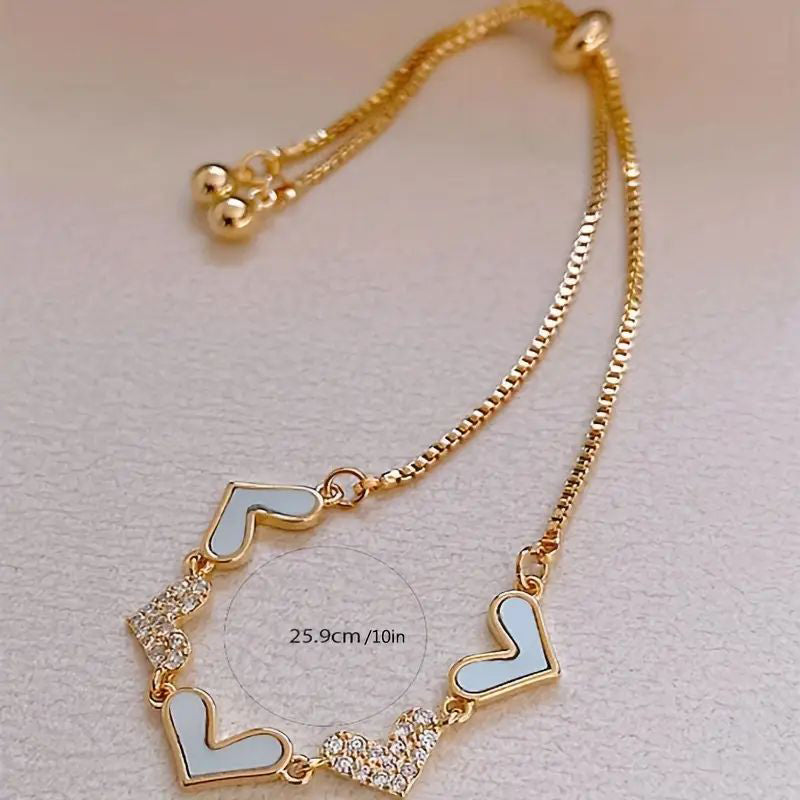 Bracelet Cœur Vintage
