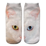 Chaussettes Créatives À Imprimé Chat