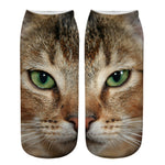 Chaussettes Créatives À Imprimé Chat