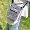 Sac À Motif Feuilles Vintage