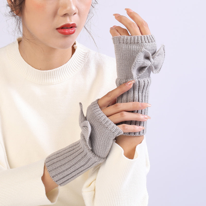 Gants Chauds De Couleur Unie