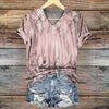 T-Shirt Imprimé Feuilles Vintage