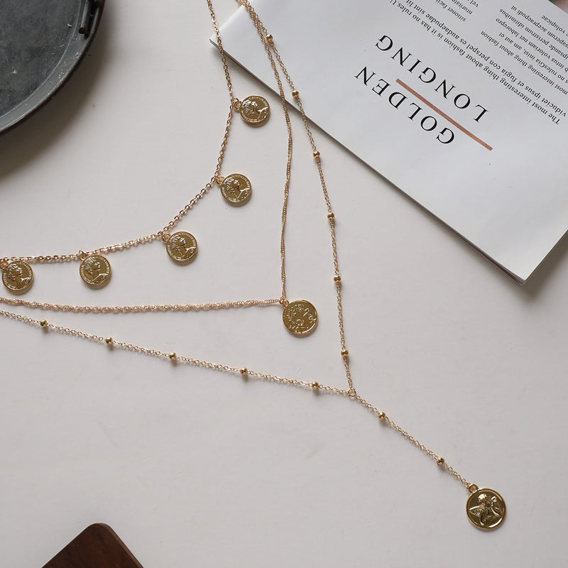 Collier Pendentif Bohème Vintage