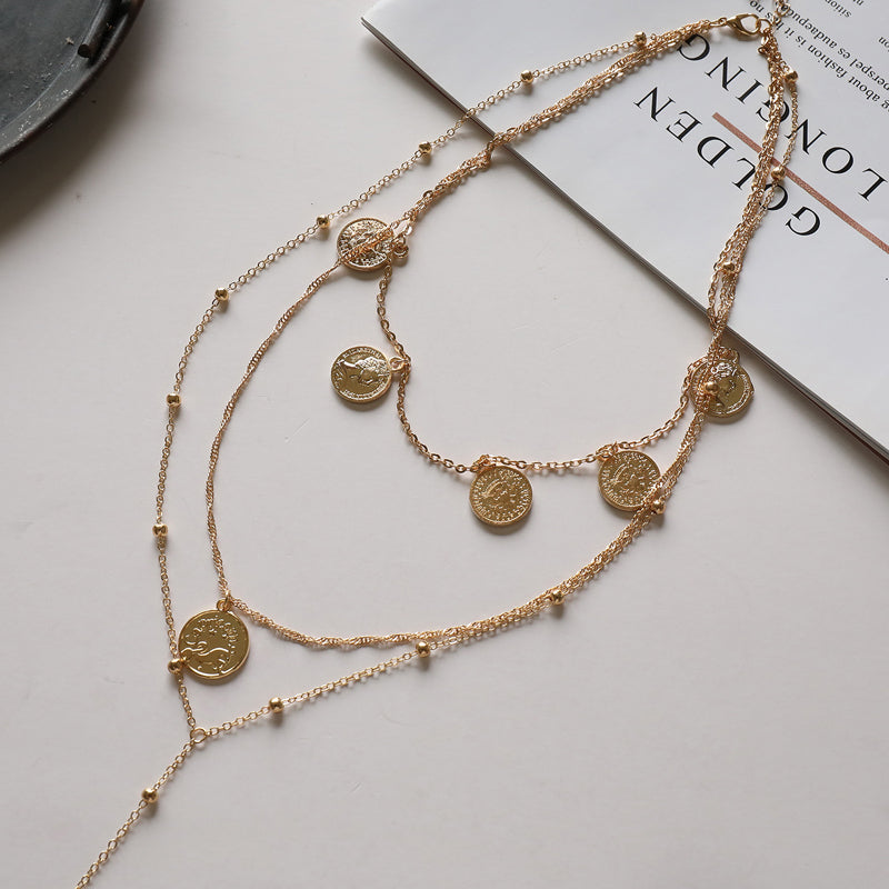 Collier Pendentif Bohème Vintage