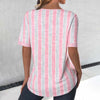Blouse Rayée Décontractée