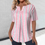 Blouse Rayée Décontractée
