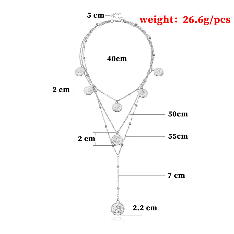 Collier Pendentif Bohème Vintage