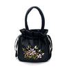 Sac De Broderie Florale Vintage